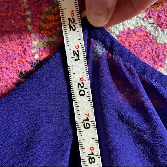 Blue Sheer Embroidered Kurta - Picture 13 of 16